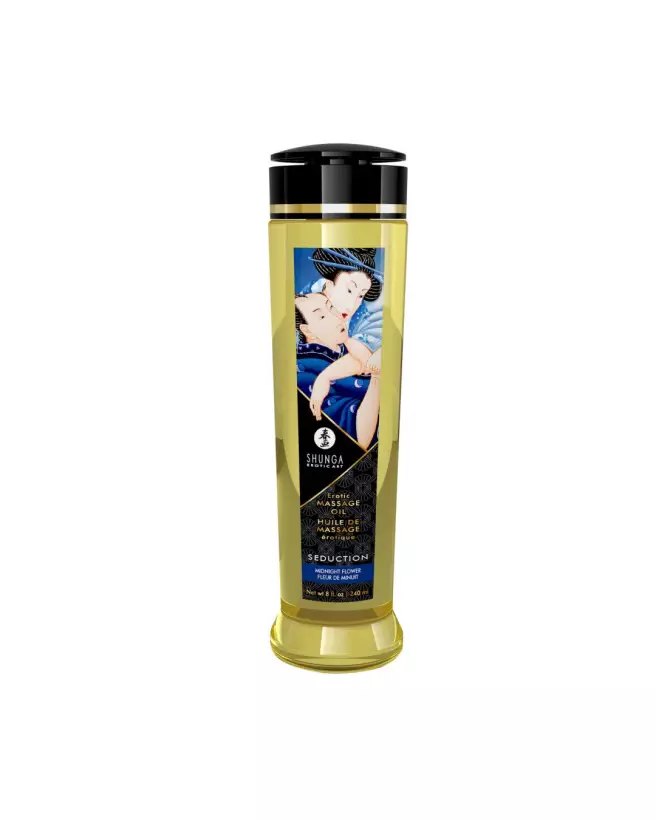 Huile de massage érotique SHUNGA Fleur de Minuit 240 ml - Sensualité et bien-être-1