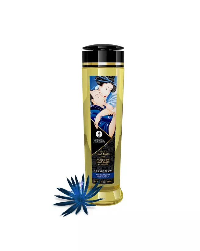 Huile de massage érotique SHUNGA Fleur de Minuit 240 ml - Sensualité et bien-être-2