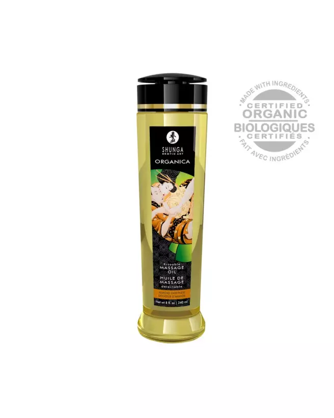 Huile de massage SHUNGA Bio Douceur d'Amande 240 ml-1