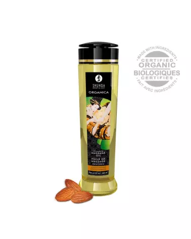 Huile de massage SHUNGA Bio Douceur d'Amande 240 ml-2