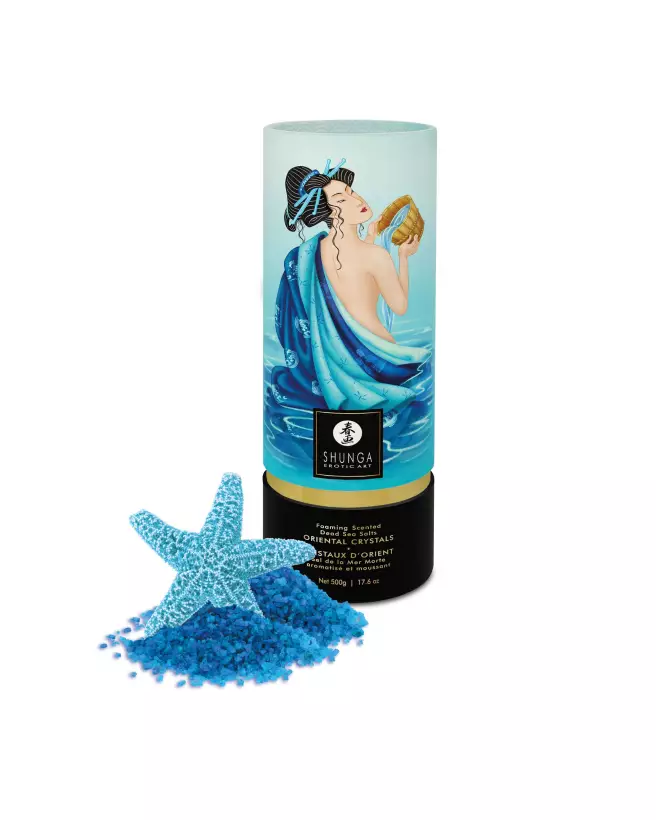 Sel de Bain Moussant Shunga Cristaux d'Orient Ocean de Tentations-1