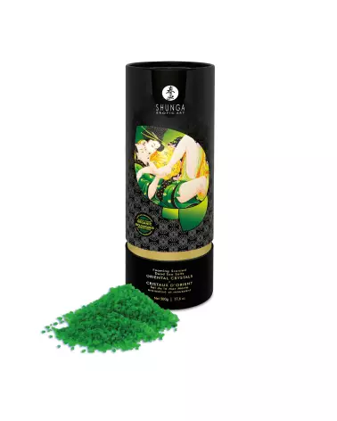 Sel de Bain Moussant SHUNGA Fleur de Lotus Bio Cristaux d'Orient-2