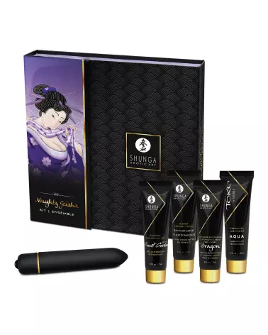Ensemble Geisha Coquine Naughty de SHUNGA pour massage erotique-1