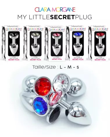 Plug Anal Diamant en métal - My Little Secret Plug Clara Morgane - image 4