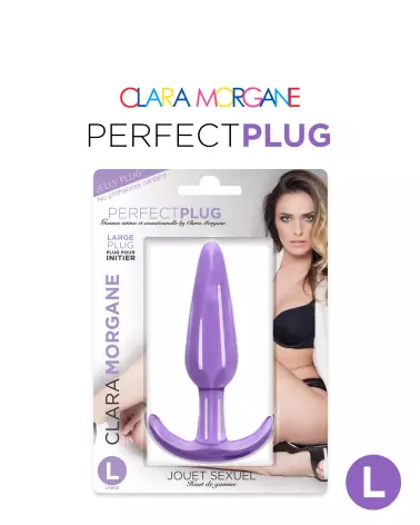 Perfect Plug Anal Large Clara Morgane - Matière Souple, Confort Optimal pour Débutants et Confirmés - image 2