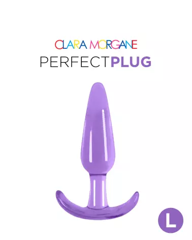 Perfect Plug Anal Large Clara Morgane - Matière Souple, Confort Optimal pour Débutants et Confirmés - image 1