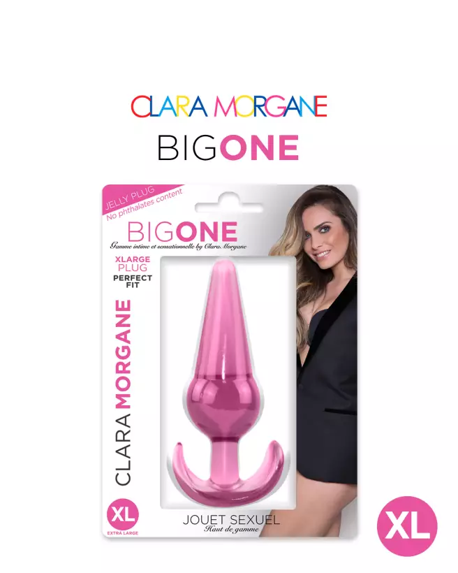 Big One Plug Anal XL Clara Morgane - Stimulation Intense, Matière Souple, Confort pour Débutants et Confirmés - image 2