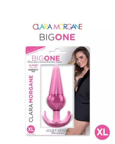 Big One Plug Anal XL Clara Morgane - Stimulation Intense, Matière Souple, Confort pour Débutants et Confirmés - image 2