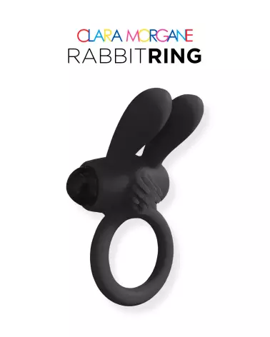 Anneau Vibrant Rabbit Ring Clara Morgane - Sextoy en Silicone Médical pour Couple, Stimulation Clitoridienne - image 3