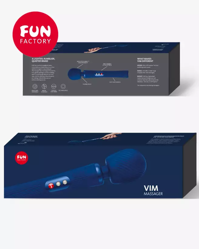 Image du Wand Vim de FUN FACTORY, stimulateur haut de gamme, design élégant et ergonomique-49