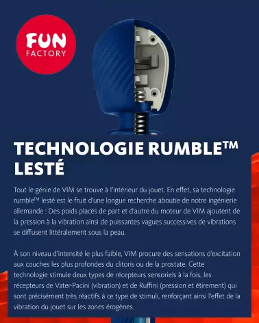 Image du Wand Vim de FUN FACTORY, stimulateur haut de gamme, design élégant et ergonomique-59