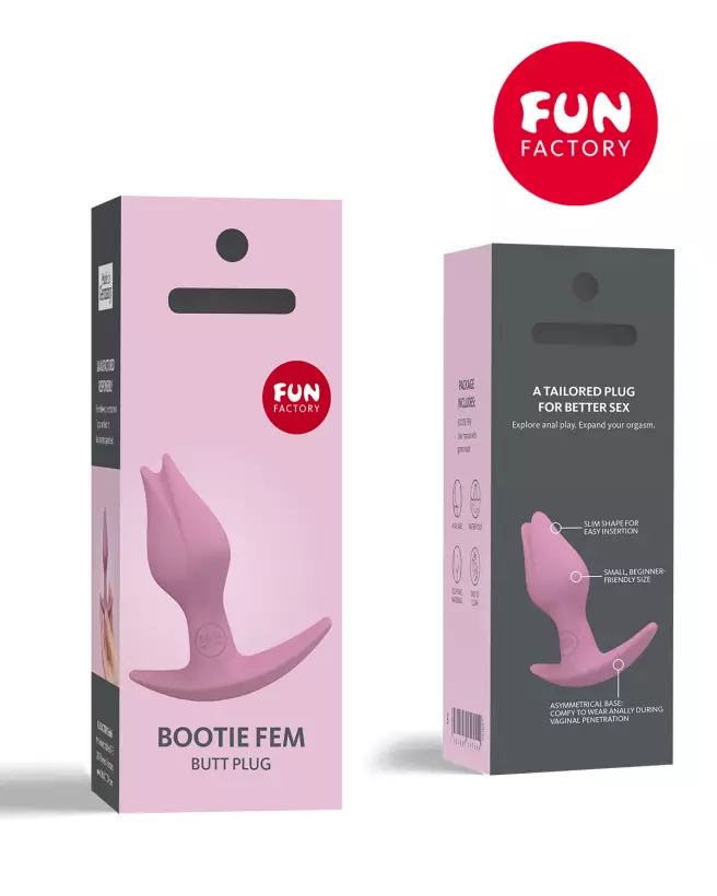 Image Plug Anal BOOTIE FEM de FUN FACTORY pour femme, ergonomique et sécuritaire-7