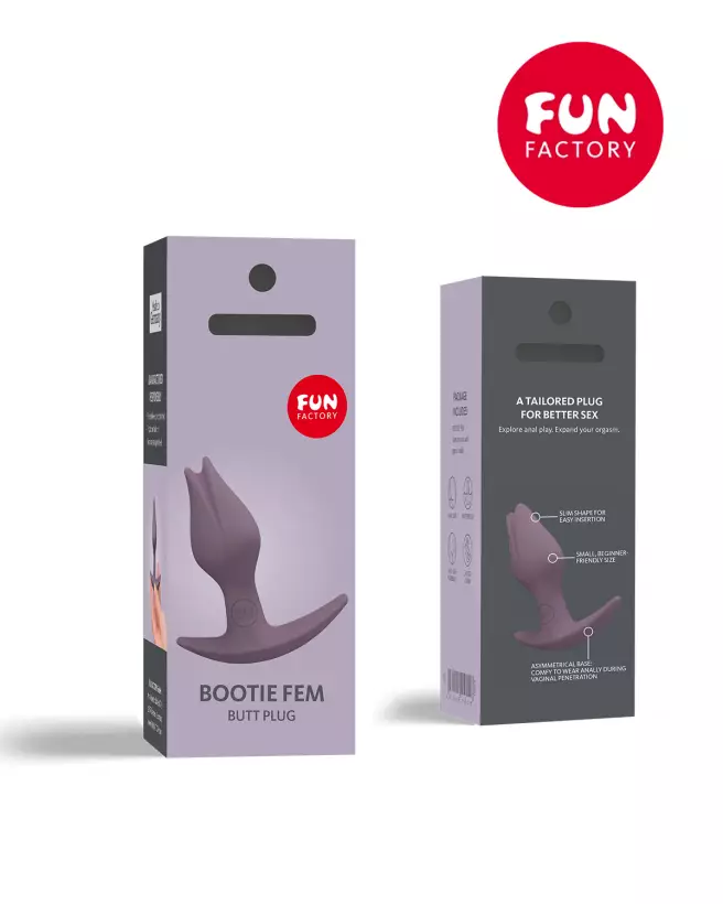 Image Plug Anal BOOTIE FEM de FUN FACTORY pour femme, ergonomique et sécuritaire-19