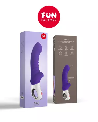 Image du vibromasseur Tiger G5 de FUN FACTORY, design élégant et ergonomique-3