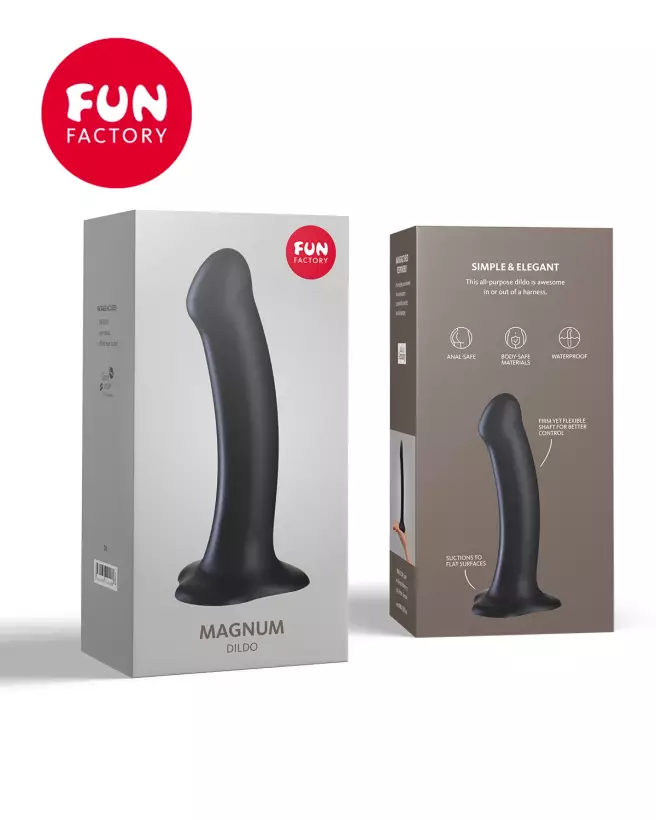 Magnum Dildo FUN FACTORY, Sextoy Haut de Gamme, Design Ergonomique-3
