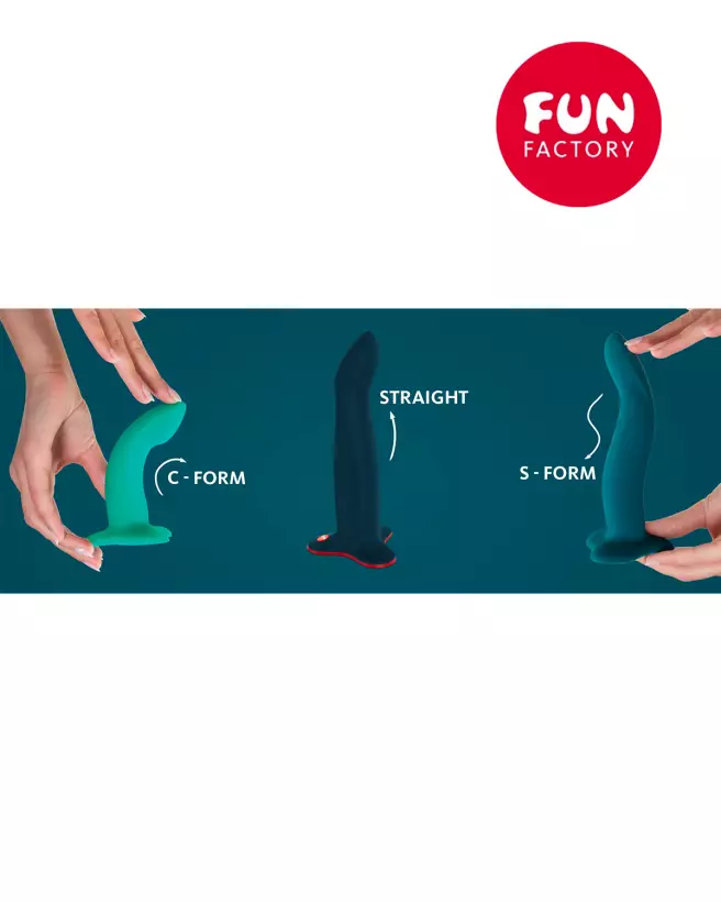 LIMBA FLEX dildo flexible de FUN FACTORY, silicone de qualité, idéal pour stimulation g-spot-17