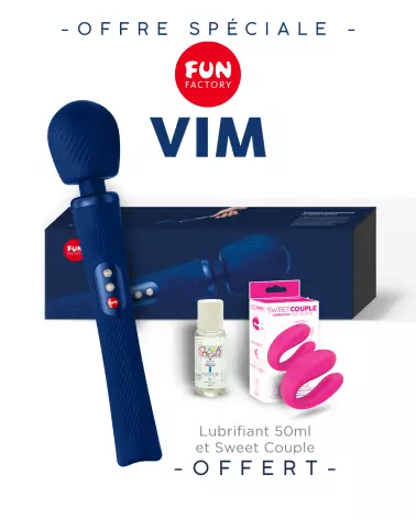 Image du Wand Vim de FUN FACTORY, stimulateur haut de gamme, design élégant et ergonomique-2