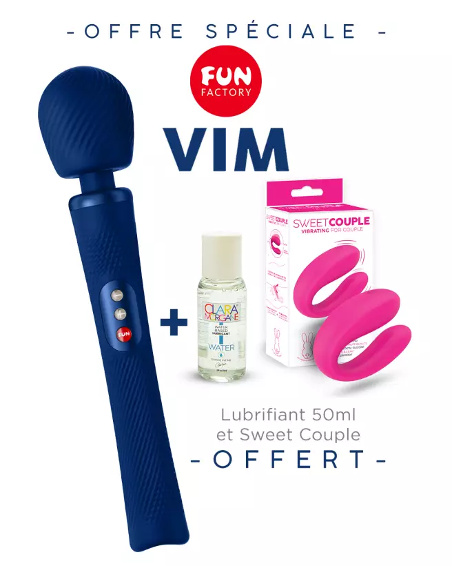 Image du Wand Vim de FUN FACTORY, stimulateur haut de gamme, design élégant et ergonomique-1