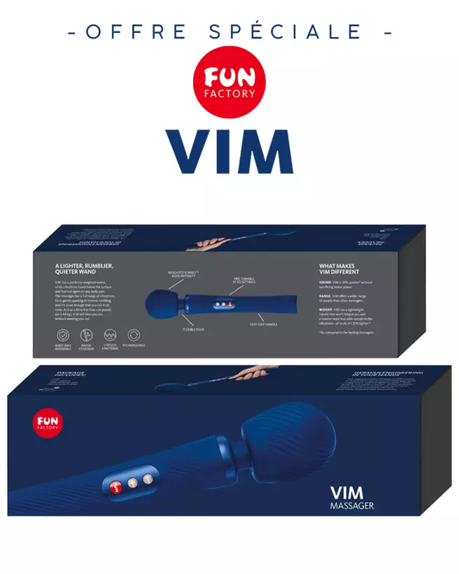 Image du Wand Vim de FUN FACTORY, stimulateur haut de gamme, design élégant et ergonomique-5