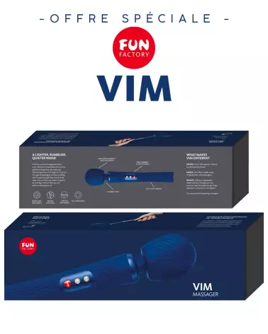 Image du Wand Vim de FUN FACTORY, stimulateur haut de gamme, design élégant et ergonomique-5