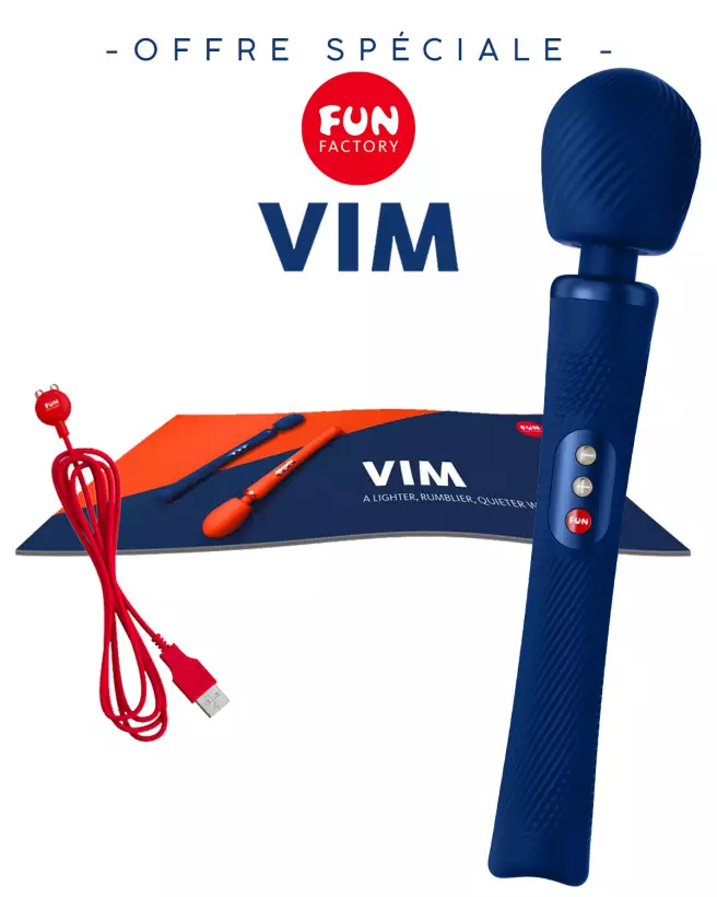 Image du Wand Vim de FUN FACTORY, stimulateur haut de gamme, design élégant et ergonomique-8