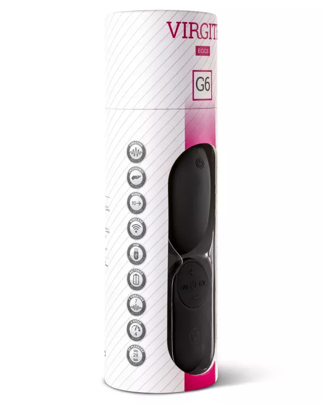 OEUF VIBRANT NOIR RECHARGEABLE G6 - image 4