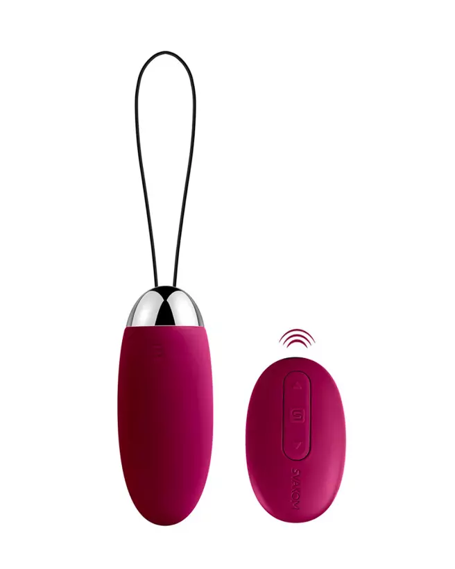 Image de l'Oeuf Vibrant Télécommandé Svakom Elva, design élégant et discret-1