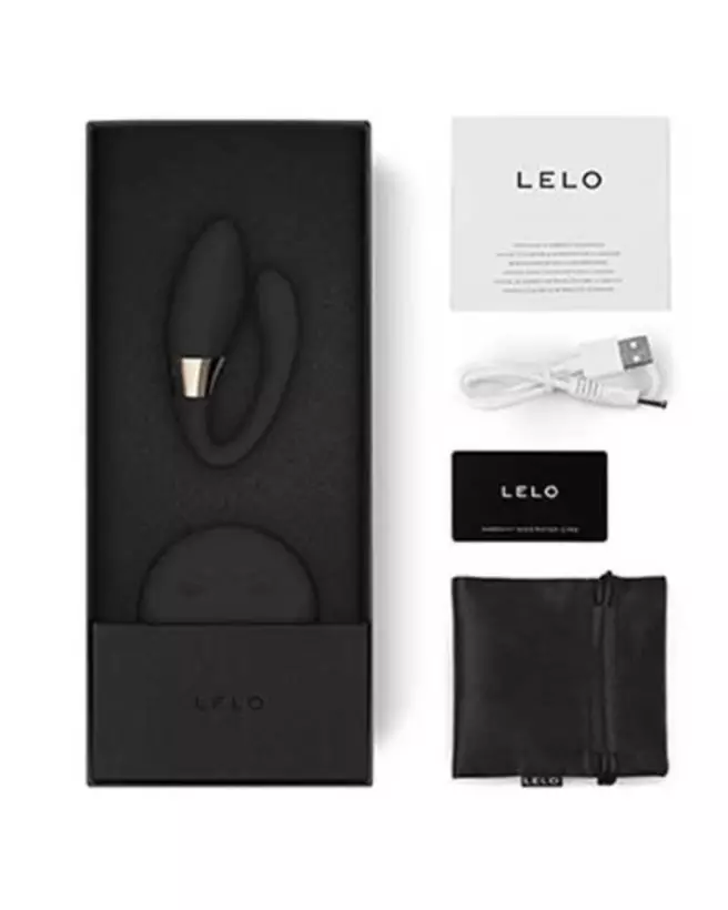 Image du LELO TIANI DUO Noir, sextoy de luxe pour couples-3