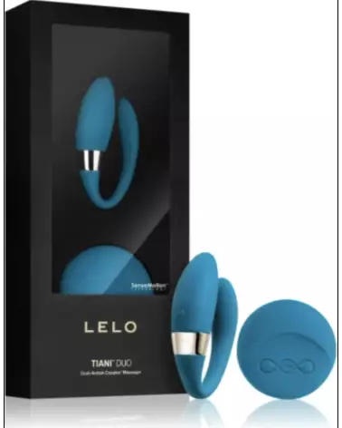 Image du LELO TIANI DUO Bleu, sextoy de luxe pour couples-3