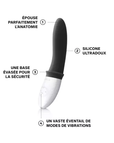 Image LELO BILLY 2 Noir - Stimulateur prostatique de haute qualité-3