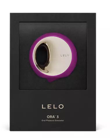 LELO ORA 3 Deep Rose stimulateur clitoridien de luxe-3
