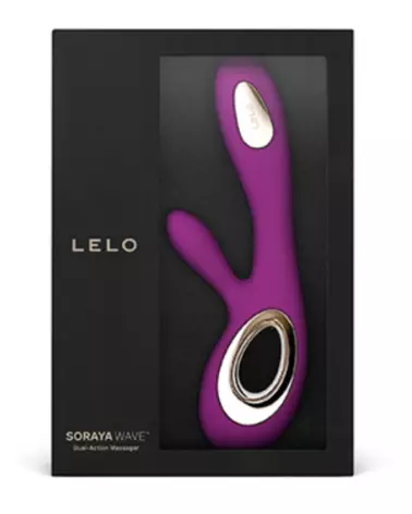 Image du vibromasseur LELO SORAYA WAVE D Rose, luxe et double stimulation-3