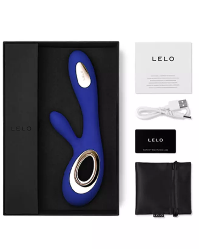Image du LELO SORAYA WAVE Bleu Nuit, stimulateur Rabbit de luxe-2