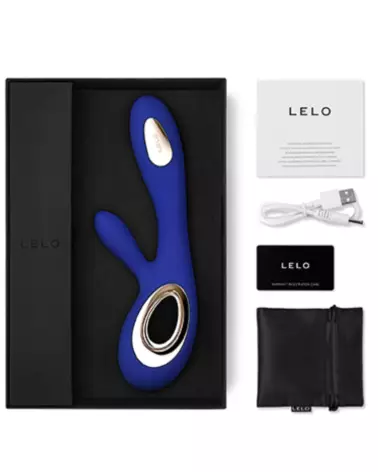 Image du LELO SORAYA WAVE Bleu Nuit, stimulateur Rabbit de luxe-2