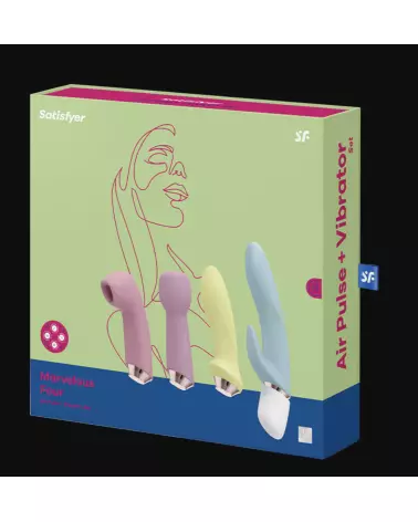 Image du Satisfyer Marvelous Four, vibromasseur innovant pour plaisir intense-7