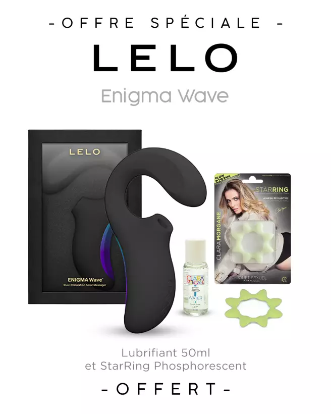 Lelo Enigma Wave, Rabbit Vibrator haut de gamme pour plaisir intense-3