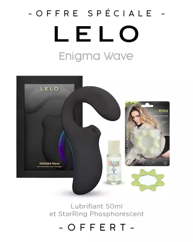 Lelo Enigma Wave, Rabbit Vibrator haut de gamme pour plaisir intense-3