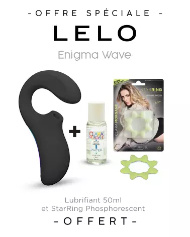 Lelo Enigma Wave, Rabbit Vibrator haut de gamme pour plaisir intense-1