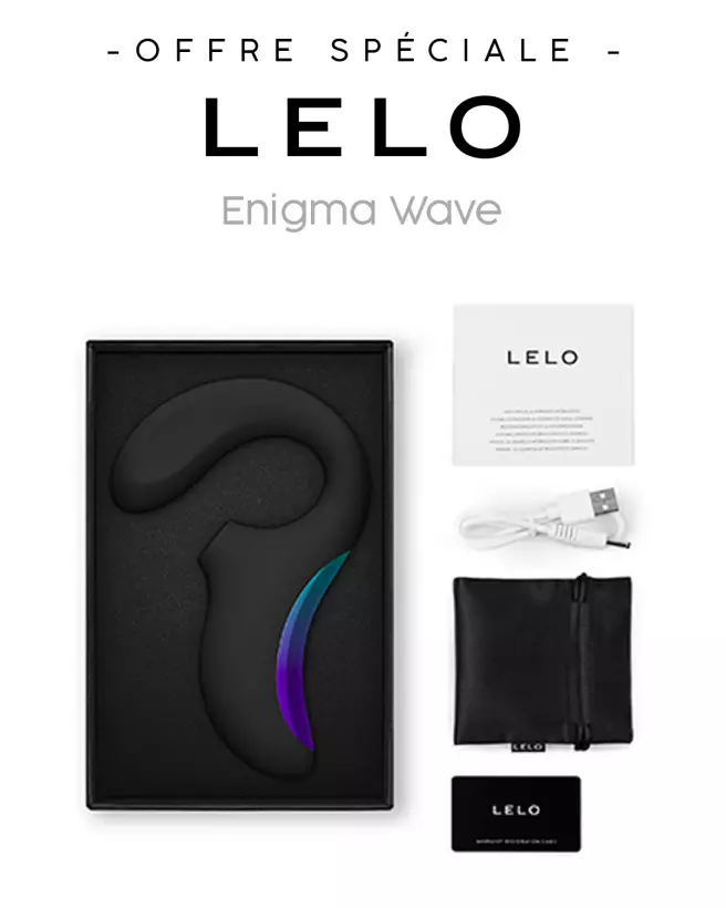 Lelo Enigma Wave, Rabbit Vibrator haut de gamme pour plaisir intense-12