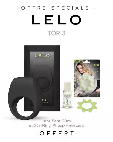 Lelo Tor 3 anneau vibrant de luxe pour endurance optimisée-3