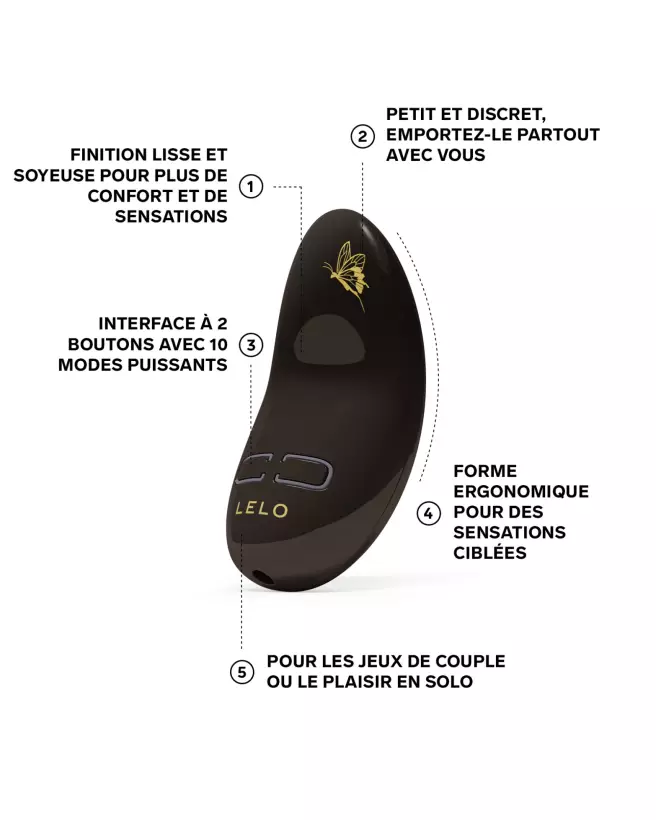 Lelo Nea 3 stimulateur clitoridien de luxe pour plaisir intense-4