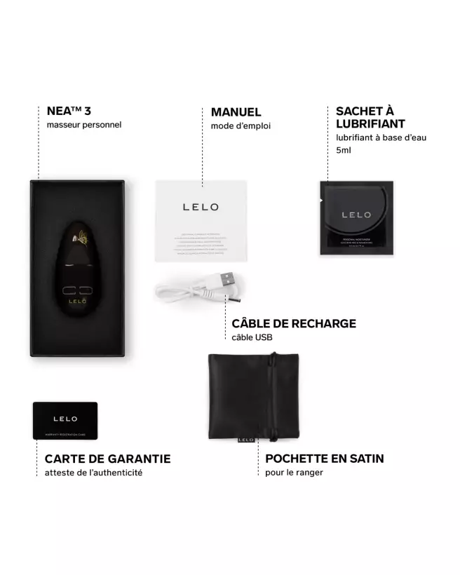 Lelo Nea 3 stimulateur clitoridien de luxe pour plaisir intense-7