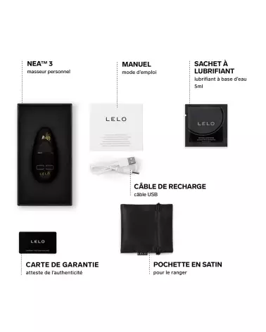 Lelo Nea 3 stimulateur clitoridien de luxe pour plaisir intense-7