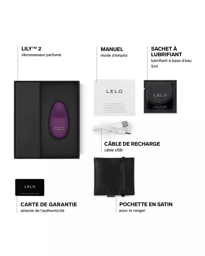 LELO Lily 2 Stimulateur Clitoridien Luxe et Compact-10