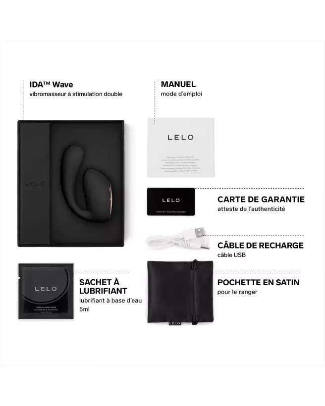 Photo du Lelo Ida Wave, stimulateur de point G avec technologie WaveMotion-4
