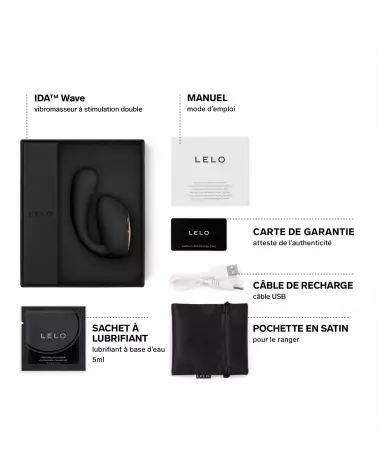 Photo du Lelo Ida Wave, stimulateur de point G avec technologie WaveMotion-4