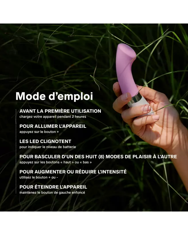 Lelo Gigi 2 vibromasseur de luxe pour stimulation point G-14
