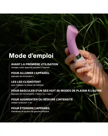 Lelo Gigi 2 vibromasseur de luxe pour stimulation point G-14