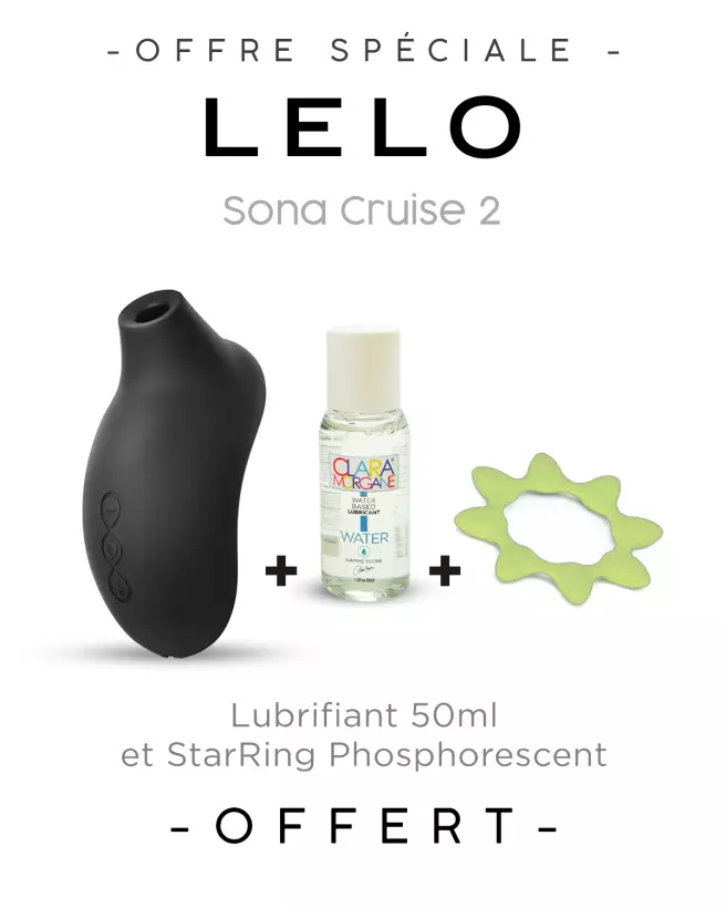 Image du LELO Sona Cruise 2 Noir, stimulateur clitoridien haut de gamme-6