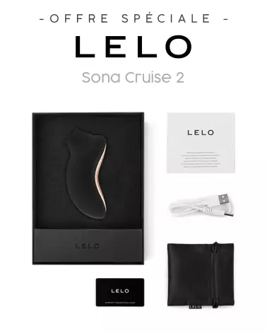 Image du LELO Sona Cruise 2 Noir, stimulateur clitoridien haut de gamme-9